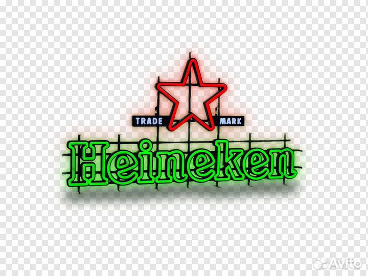 Неоновая подсветка Heineken