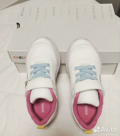 Новые дышащие кроссовки Geox respira р.30