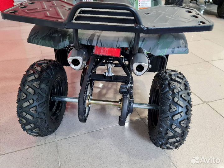 Детский квадроцикл Mini Grizlik X16 (PS, BW) motax