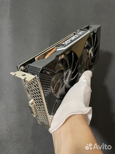 GTX 1660 super 6GB palit OC днс гарантия чек