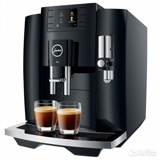 Кофемашина Jura E8 (Piano Black) (2020)