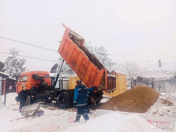 Песок для стяжки