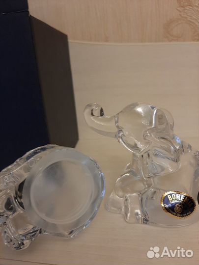 Хрусталь bohemia - слоники под специи