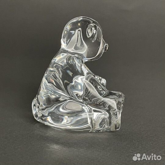Коллекционная хрустальная статуэтка Медвежонок Тедди (Teddy Bear ) ручной работы No.8870