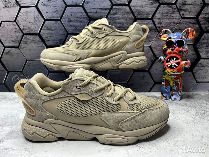 Кроссовки Adidas ozweego Met бежев