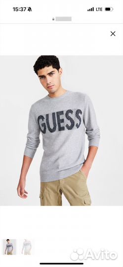 Свитшот guess мужской