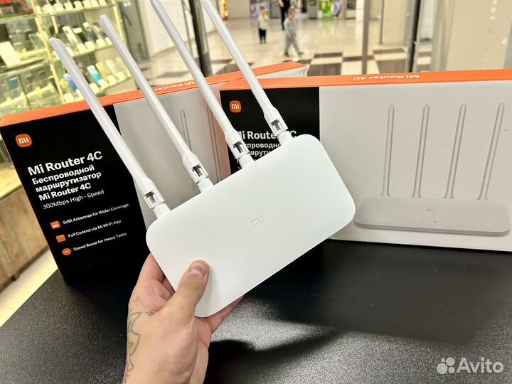 Wi-Fi роутер Xiaomi Mi Router 4C (новый)