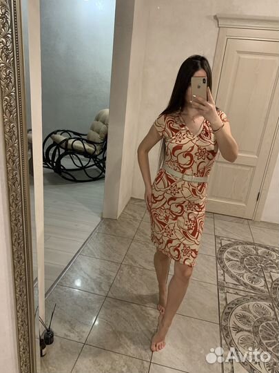 Massimo dutti платье вискоза 44(s)