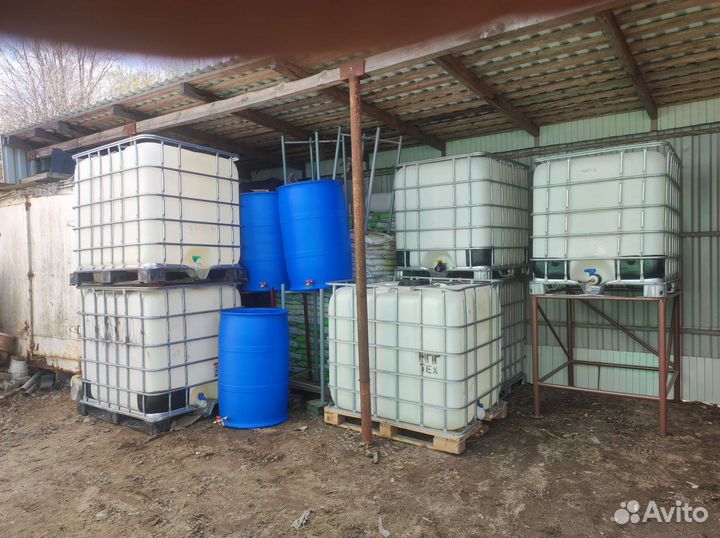 Стойка под еврокуб для полива 1 метр