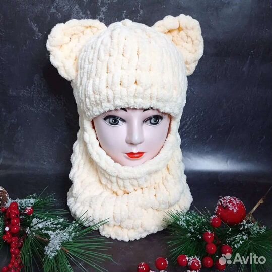 Плюшевая балаклава