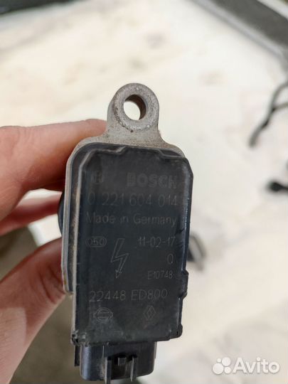 Катушка зажигания nissan оригинал tiida