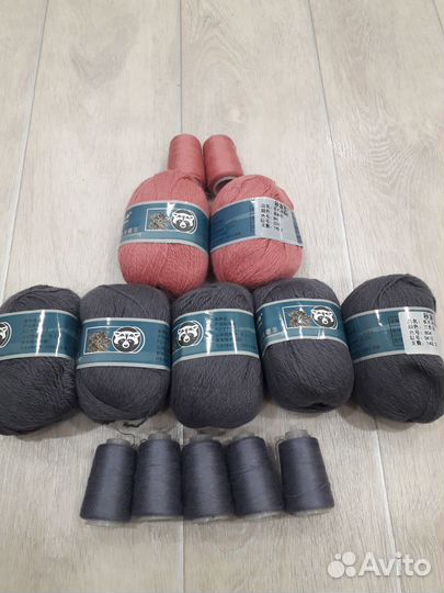 Пряжа из пуха норки