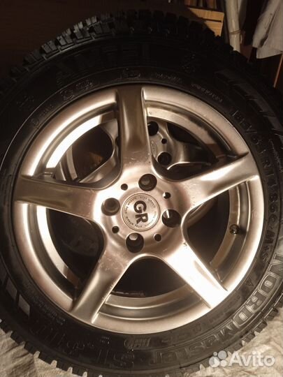 Колеса зимние шипованные на литых дисках