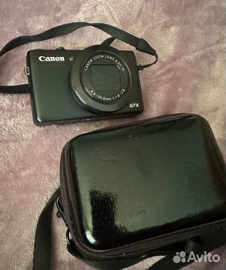 Компактный фотоаппарат canon powershoot G7X