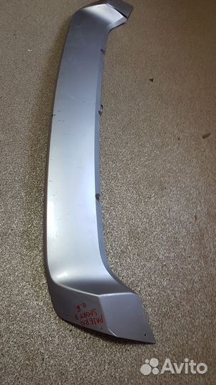 Накладка переднего бампера pajero sport 3