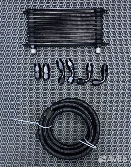 Масляный радиатор и комплект для подключения