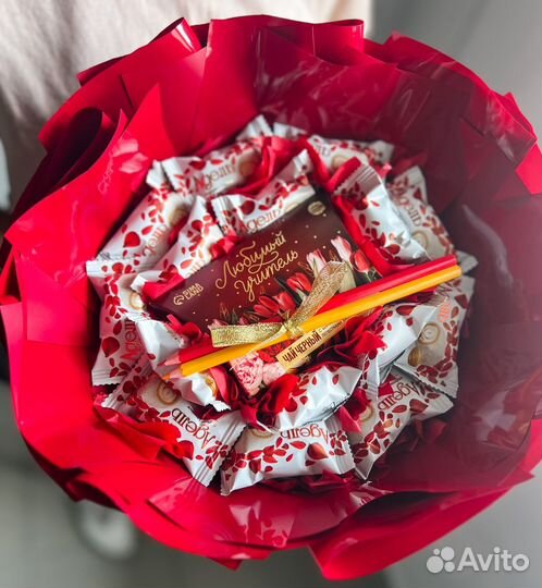 Букет учителю на 1 сентября, подарок учителю