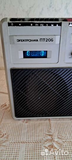 Радиоприемник СССР электроника пт 206