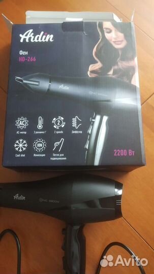 Фен для волос новый