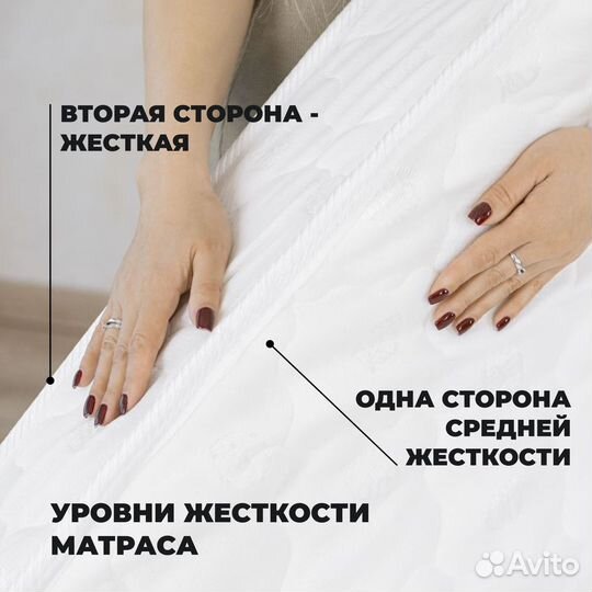 Кровать с матрасом 140х200