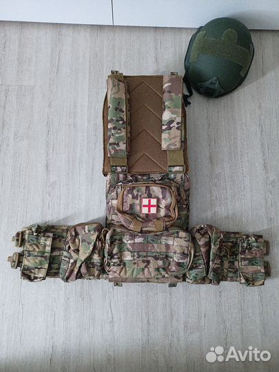 Комплект бронежилет штурмовой