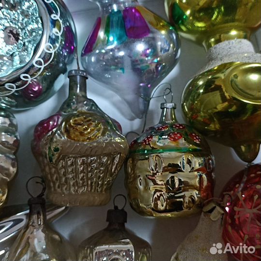 Ёлочные игрушки СССР
