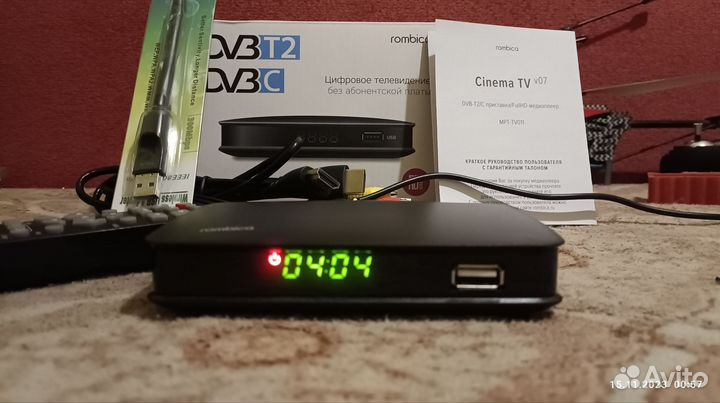 Rombica Cinema TV v07 DVB-T2/C тв приставка WiFi