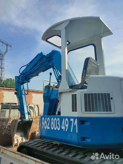 Услуга миниэксковатора