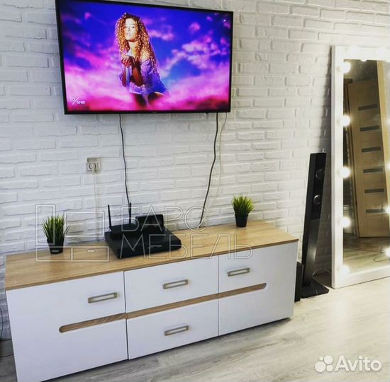 Тумба под тв (4 цвета) - в наличии