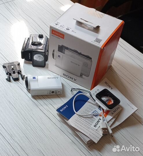 Экшен камера sony hdr-as300