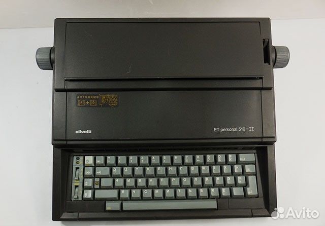 Печатная машинка Olivetti ET personal 510-II