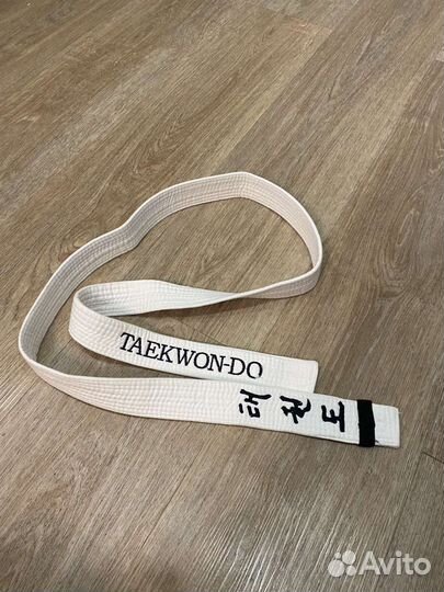 Костюм для тхэквондо с защитой на рост 110