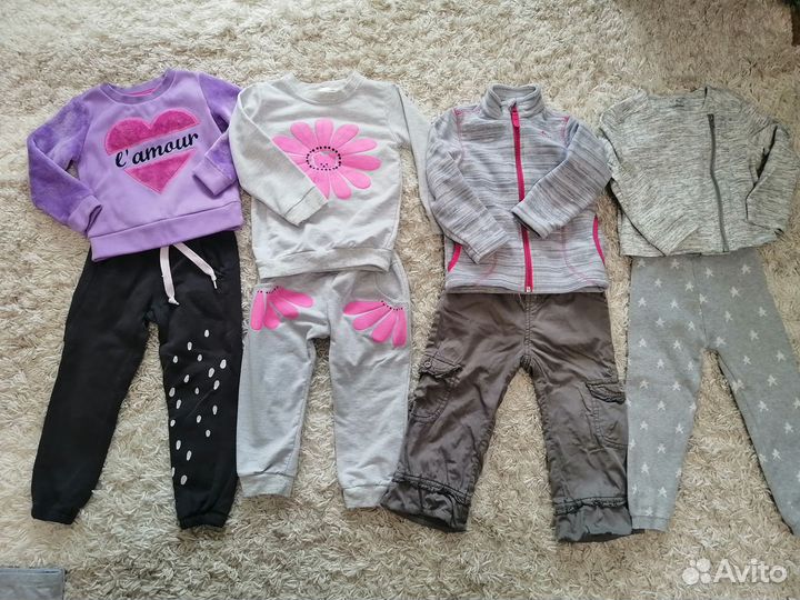 Большой пакет 86-92-98 для девочки