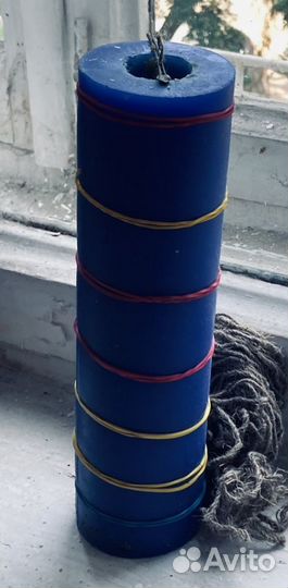 Силиконовая форма для свечей