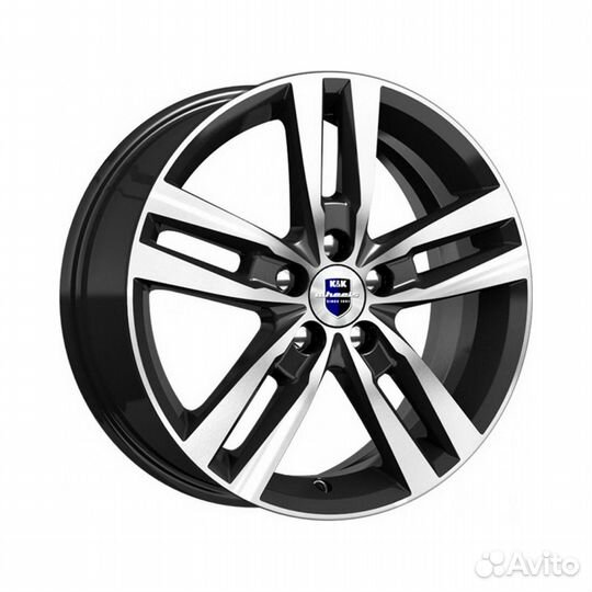 Литые диски 6.5x16 5x114.3 67.1 ET45 кик Rassvet алмаз черный