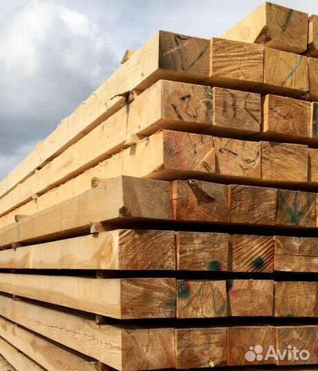 Доска обрезная 25х125