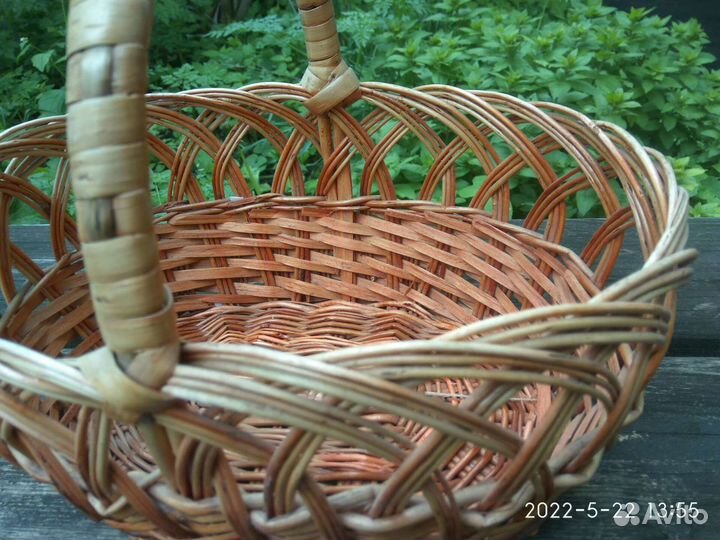 Корзина плетеная