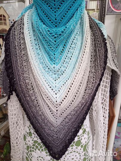 Бактус, шаль, косынка