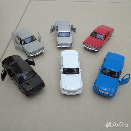 Модели металл Волга газ-24\газ-3111