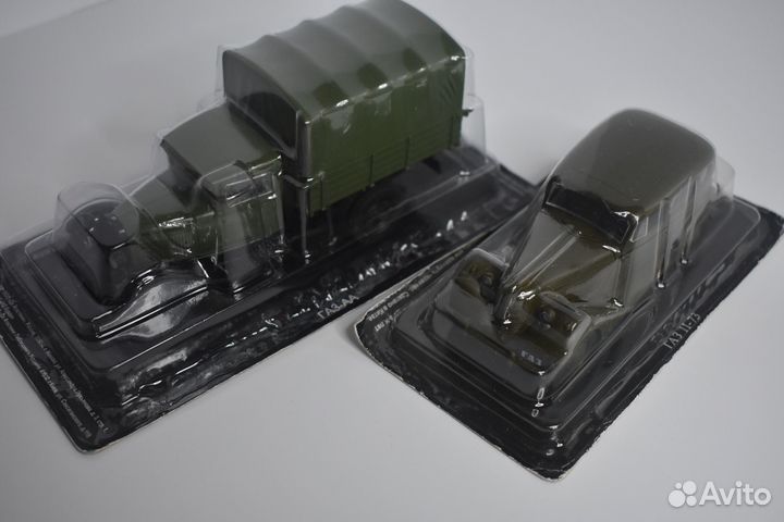 Газ, Волга, Победа Автолегенды Модели 1:43