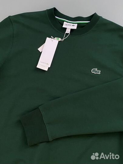 Свитшот Lacoste мужской зеленый