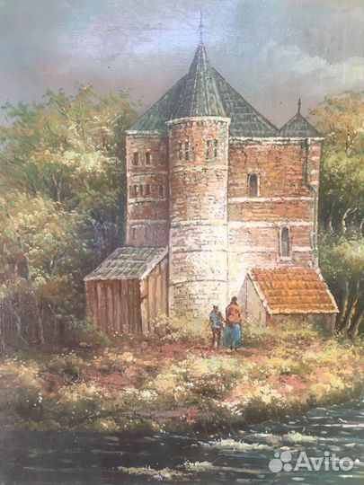 Картина на холсте маслом