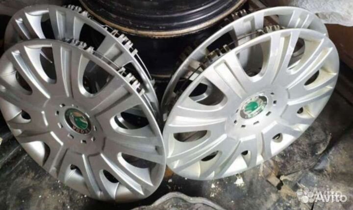 Колпаки оригинал Шкода r15