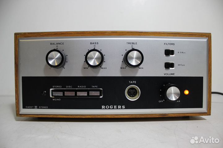 Rogers Cadet 3 Ламповый Усилитель England
