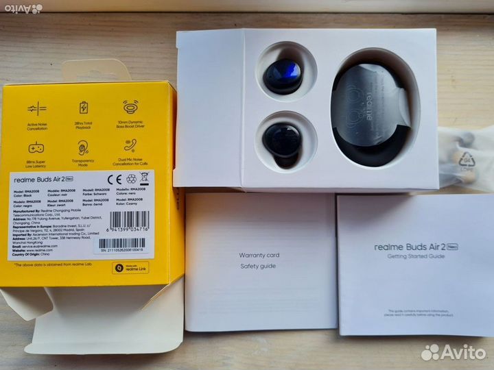 Наушники realme buds air 2(Neo)