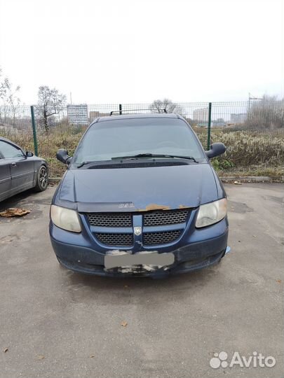Dodge Caravan 2.4 AT, 2001, битый, 214 636 км