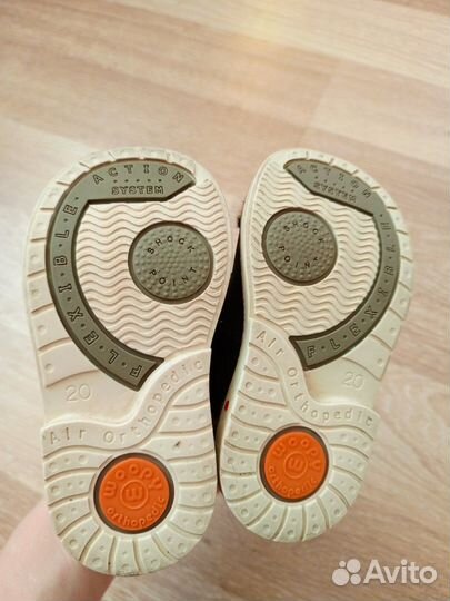 Ботинки демисезонные для девочки 20 размер