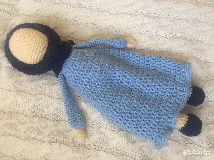 Кукла-мусульманка вязаная