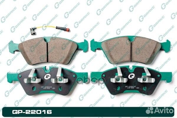 Колодки G-brake GP-22016 GP-22016 gbrake