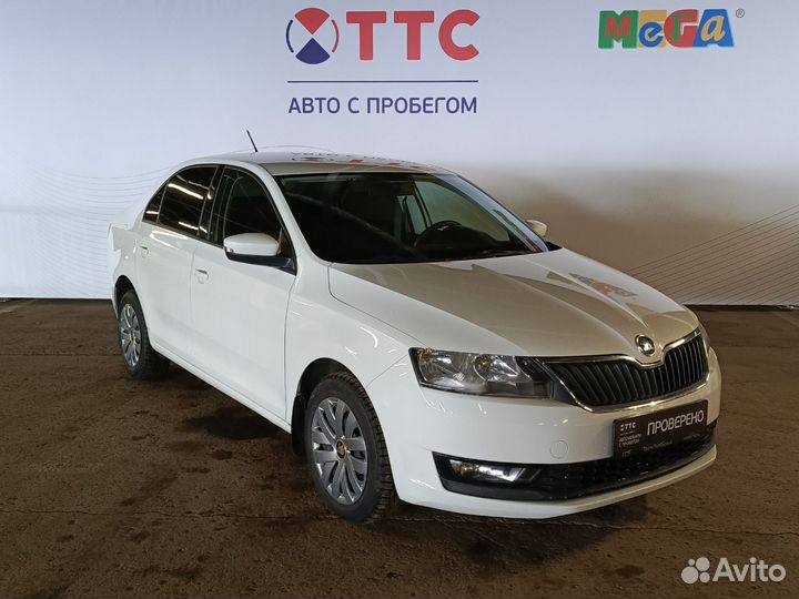 Skoda Rapid 1.6 AT, 2020, 93 351 км